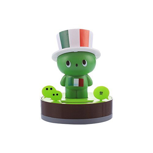 虹展正品太阳能感应公仔 智能家居与汽车装饰的多功能利器